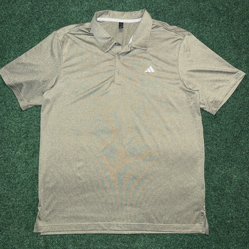Adidas‎ Green Golf Polo Men's Size Large  V27